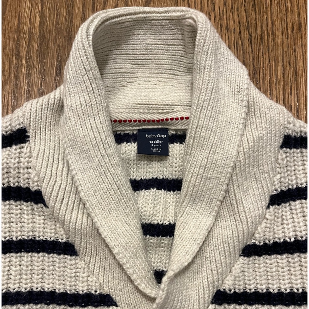 Toddler Boy Cardigan Sweater - Picture 3 of 5